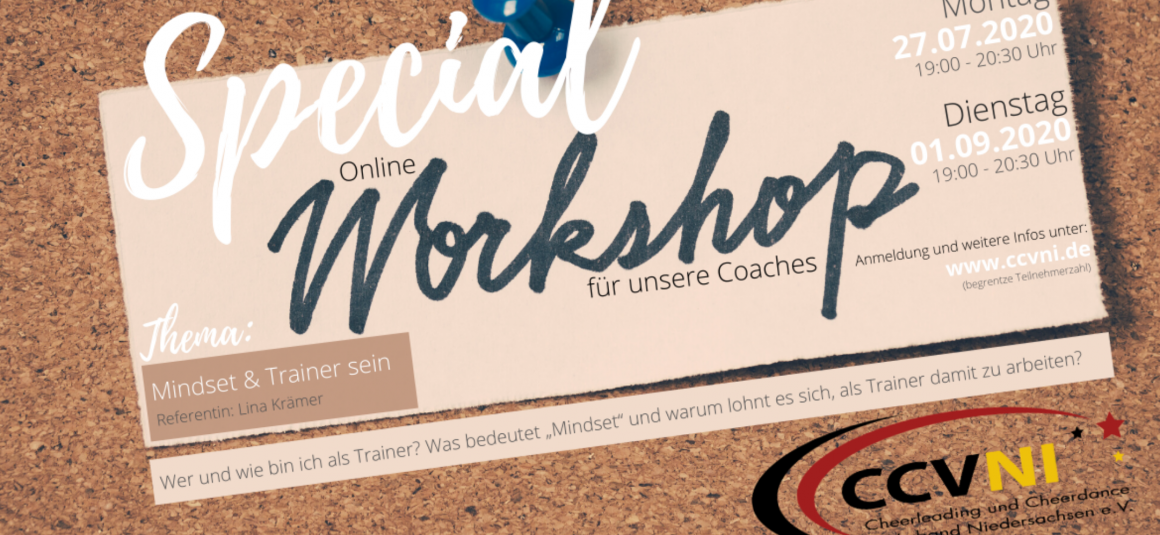 Online Workshop für unsere Coaches – Mindset & Trainer sein